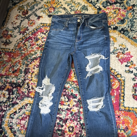 American eagle size 10 jeans - Picture 2 of 4